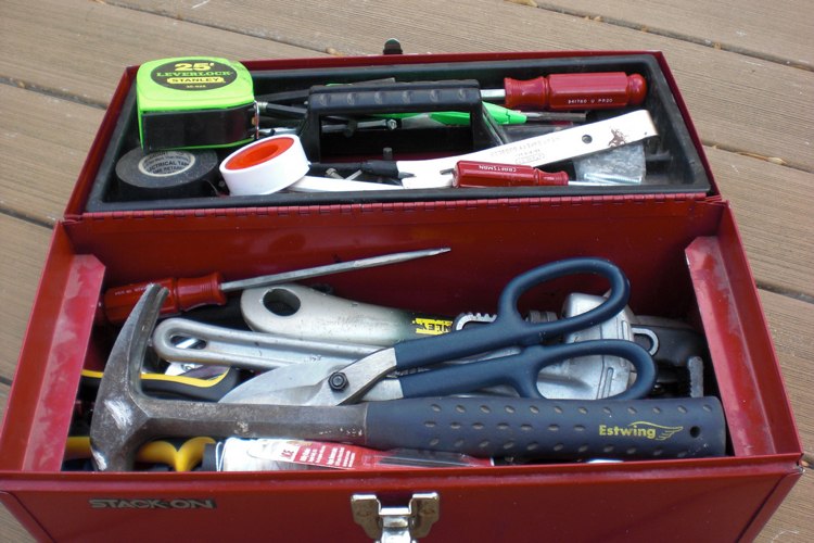 أدوات وملحقات افعلها بنفسك - المعدات الأساسية - حقيبة الأدوات - مقص المطرقة