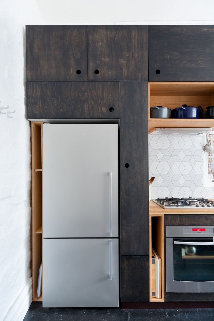 تخطيط مساحة تخزين المطبخ رفوف الثلاجة
