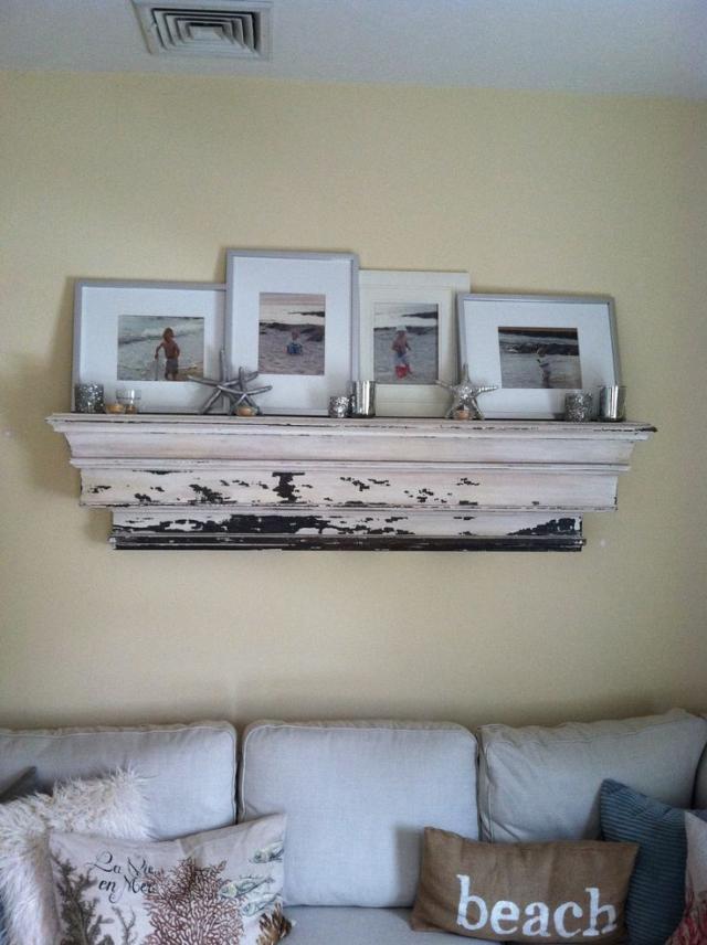 ديكور - خشب - حافة - جدار - غرفة معيشة - إطار صورة