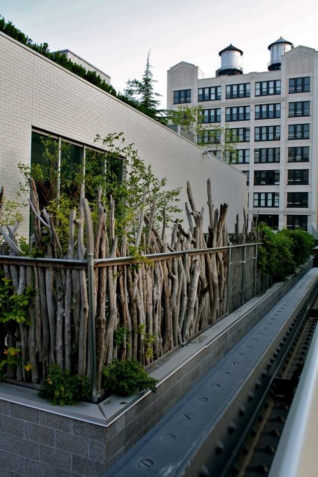 أفكار شاشة الخصوصية للشرفة والفروع الخشبية والنباتات ذات المظهر الريفي