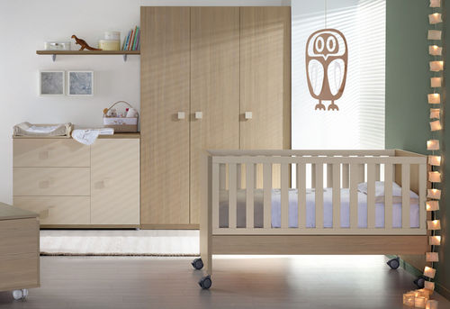 تصاميم سرير الأطفال limba الباستيل للتصميمات الداخلية الأنيقة