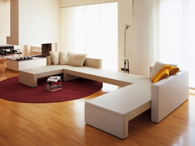 غرفة المعيشة-أثاث-حديث-جلدي-أريكة-أبيض-OPENSIDE-matteograssi