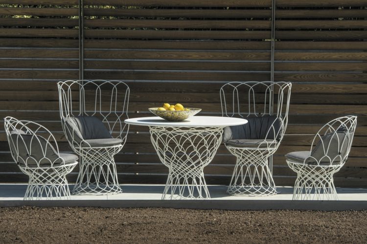 تصميم طاولة حديقة مستديرة-emu-معدن-أثاث حدائق-انيق