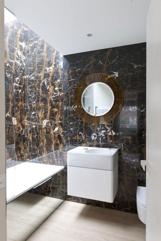 الحمام الغرور جدار تصميم الزخارف الحيوانية مرآة الحائط جولة
