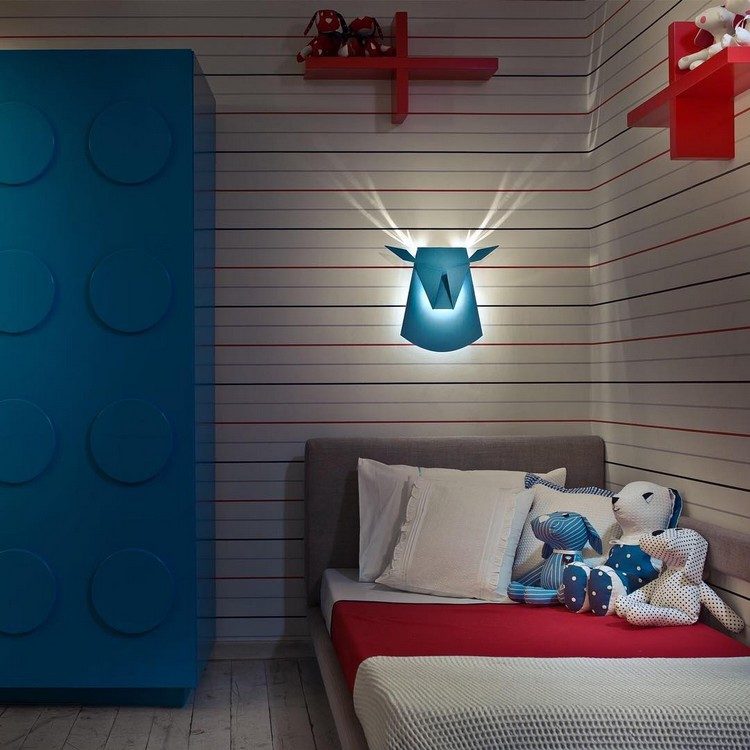 مصابيح غير عادية المصمم-خفيف-تأثير الضوء-غرفة الأطفال