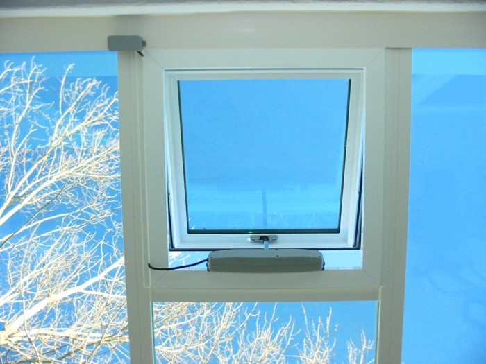 نافذة سقف زجاجية أوتوماتيكية إطار نافذة بولي كلوريد الفينيل حديقة الشتاء