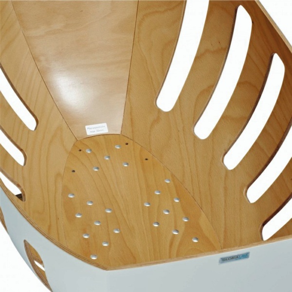 التصميم الحديث الخشب فتحات جانبية صغيرة فكرة لطيفة