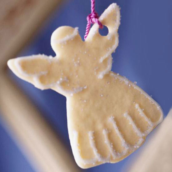 زخرفة الحرف اليدوية عيد الميلاد الملاك الشكل خبز الزنجبيل لذيذ