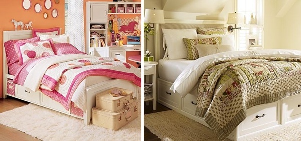 سرير مع سرير بوكس ​​- غرفة أطفال