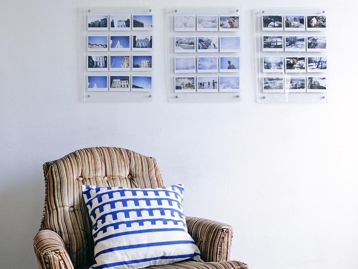إطار صور ملصقة لغرفة المعيشة تصميمات صور Instagram