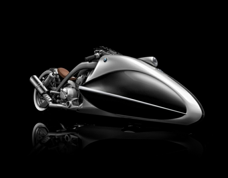 بي ام دبليو أبولو ستريملاينر تصميم دراجة نارية مستقبلية