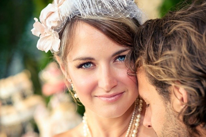أفكار مكياج عيون العروس يوم الزفاف