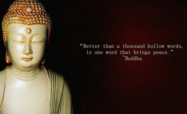 بوذا ، يقتبس ، كلمات فارغة ، السلام ، الاقتباس ، البوذية ، الإلهام ، طريقة الحياة