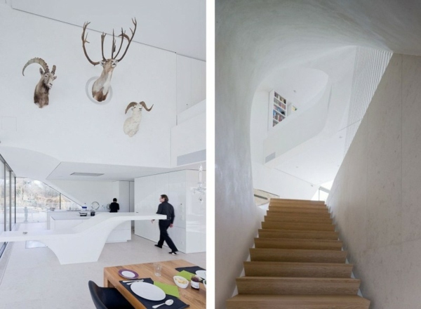 Haus-am-Weinberg-Stuttgart-White-Interior-التصميم الداخلي