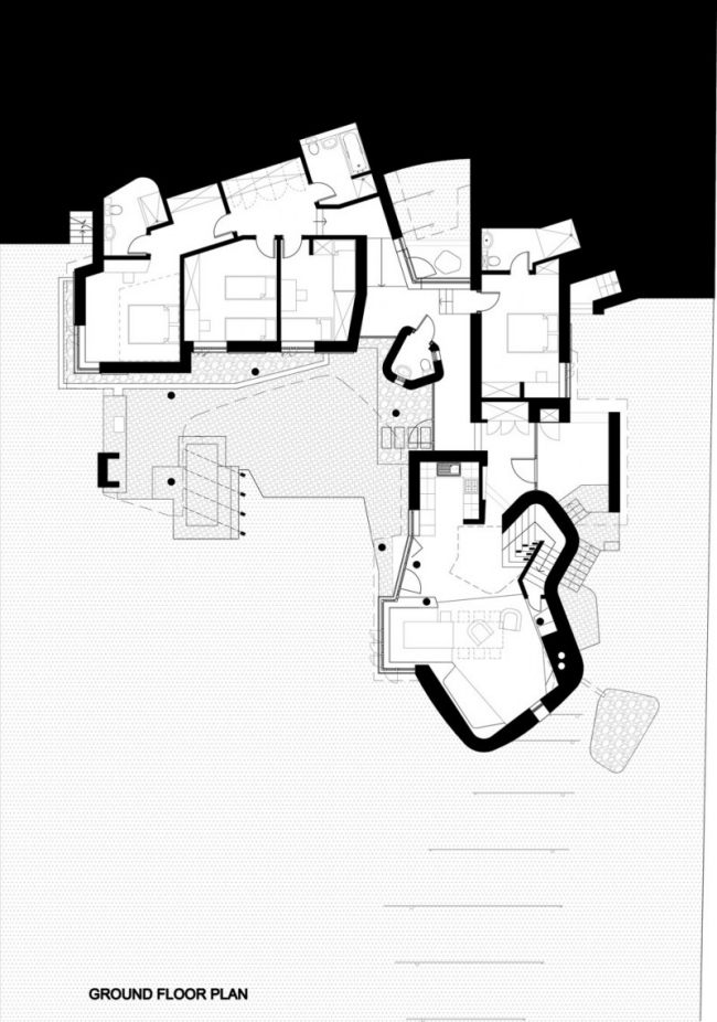 Fischerhaus Simon-Gill منظر من أعلى للمهندسين المعماريين باتاك