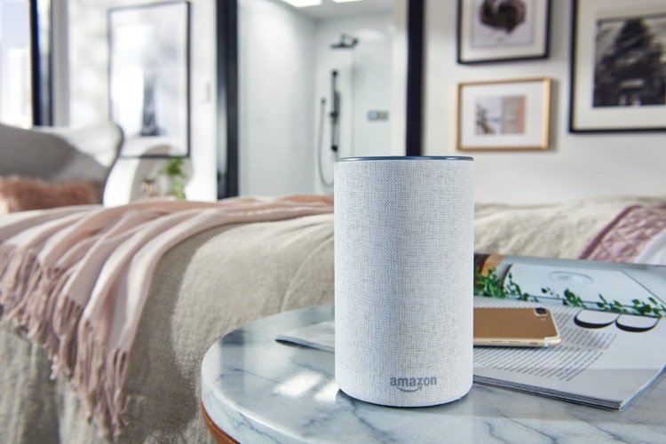 المنزل الذكي الذكي دش الحمام التحكم الصوتي Alexa Amazon Echo