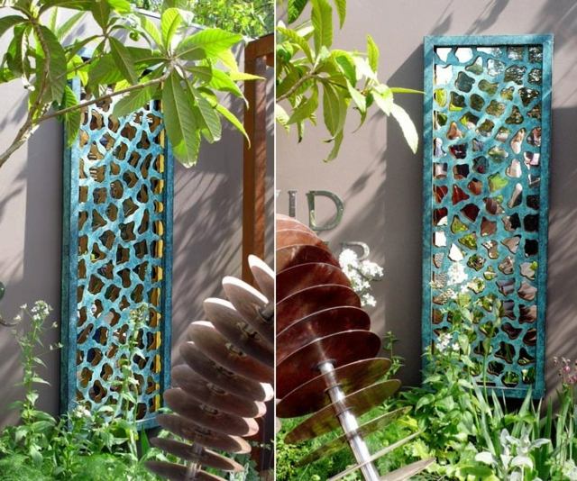 أفكار تزيين الحدائق الخشبية من الزجاج الأصلي والإبداعي والموفر للمساحة