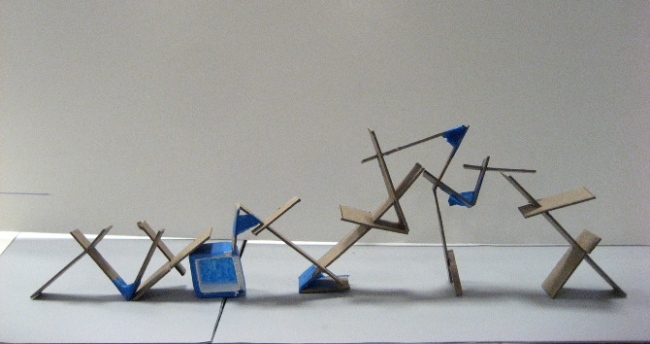 نموذج خزانة مصمم إندرا شكل غير متماثل