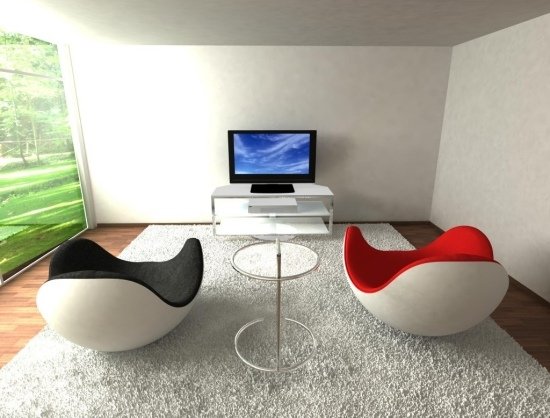 كرسي صالة مصمم من placentero interieur