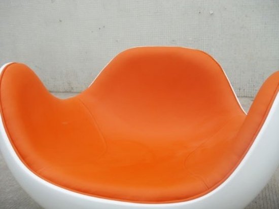 كرسي استرخاء مصمم من placentero Orange