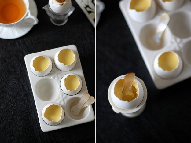 وصفة حلوى لعيد الفصح تقدم في قشر البيض