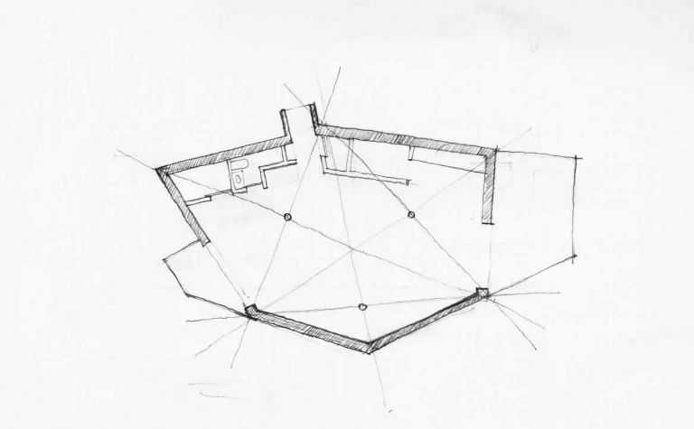 تصميم مخطط سقف منزل خشبي