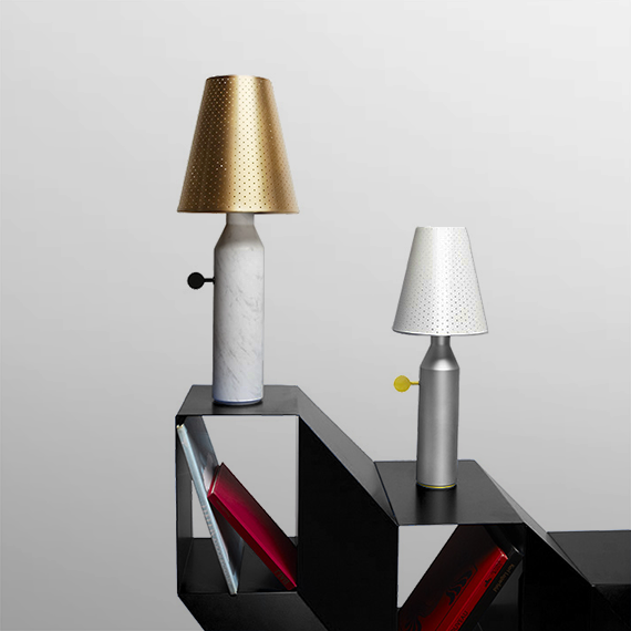 مجموعة أثاث مصمم مصباح طاولة فولكين من لا فرصة