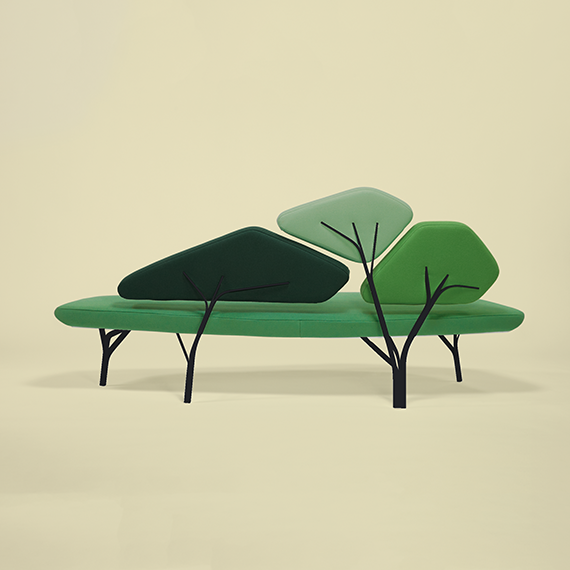 مجموعة تصميم أثاث بورغيز الخضراء من لا فرصة