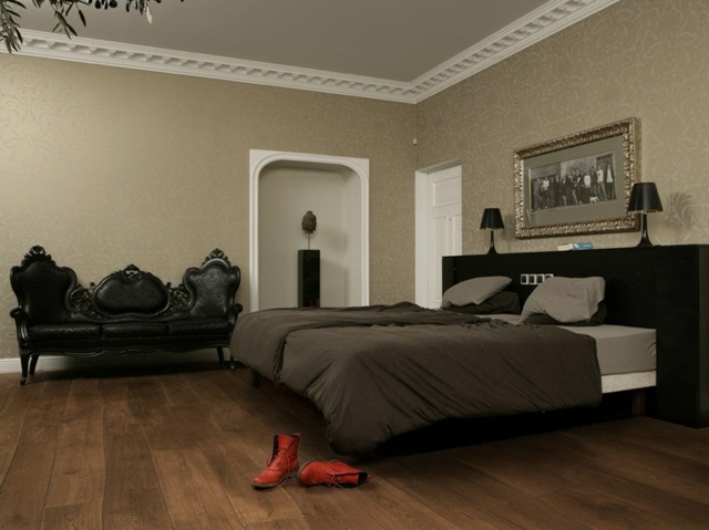 اختر أرضيات غرفة النوم لإنشاء نمط كلاسيكي