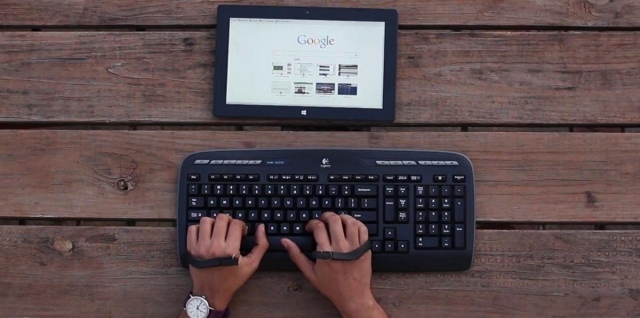 كيف تستعمل لوحة المفاتيح الكفة
