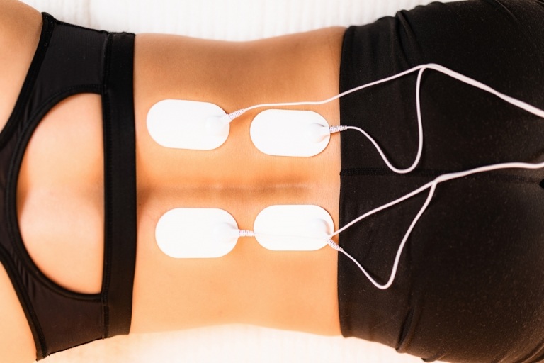 جهاز EMS لتحفيز العضلات الكهربائي ضد آلام الظهر
