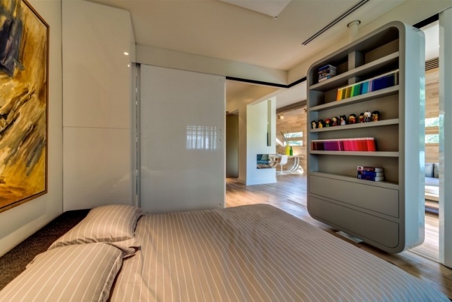 شقة تل أبيب Modern Furniture-TLV احصل على أبواب منزلقة بغرف النوم