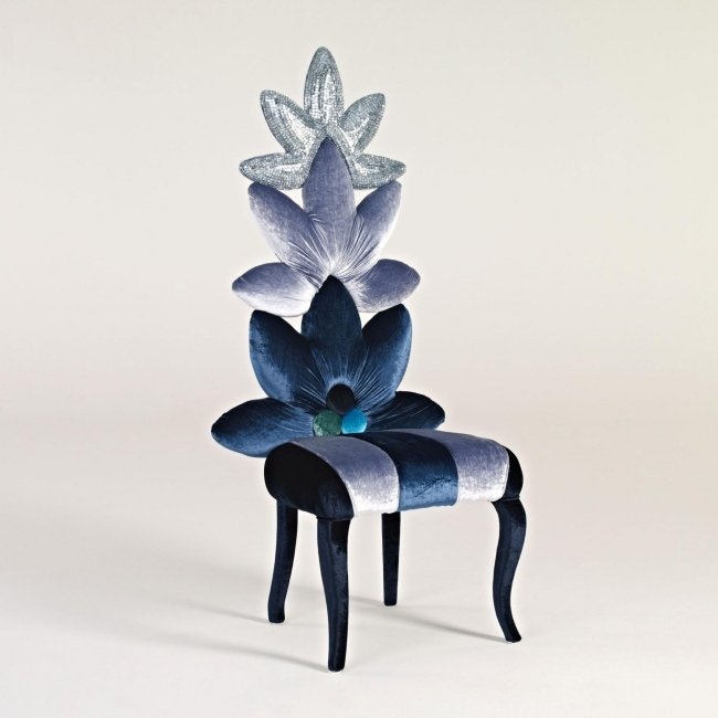 أثاث ذو مظهر فني بتصميم كرسي أوراق Sicis