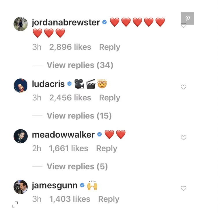 تعليقات على Instagram Jordana Brewster Ludacris Meadow Walker
