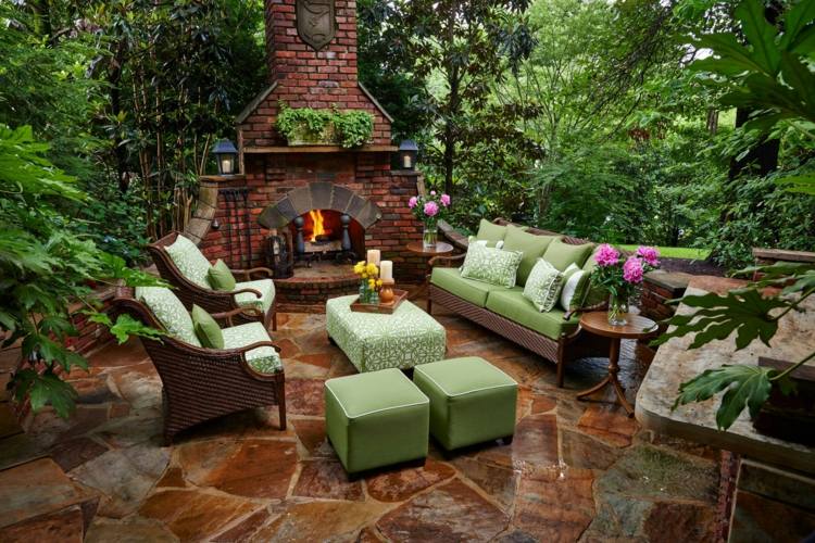 بناء شرفة حديقتك الخاصة - تصميم - أثاث - تنجيد أخضر