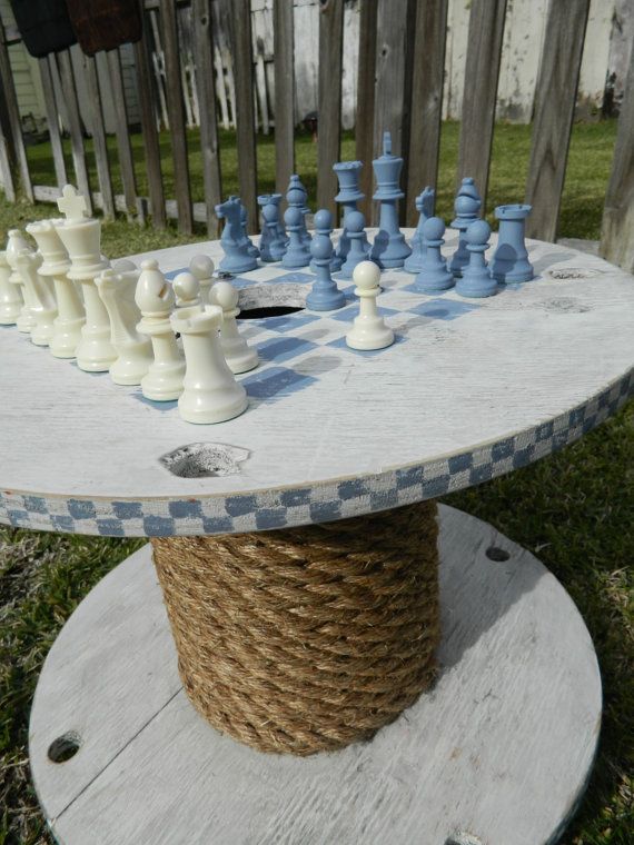 حديقة-طاولة-خشبية-أفكار-كابل-طبل-شطرنج-لعبة-حبل-قدم