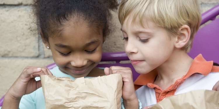 وجبات خفيفة صحية لأطفال المدارس الغداء شطيرة مثيرة حقيبة فضولية