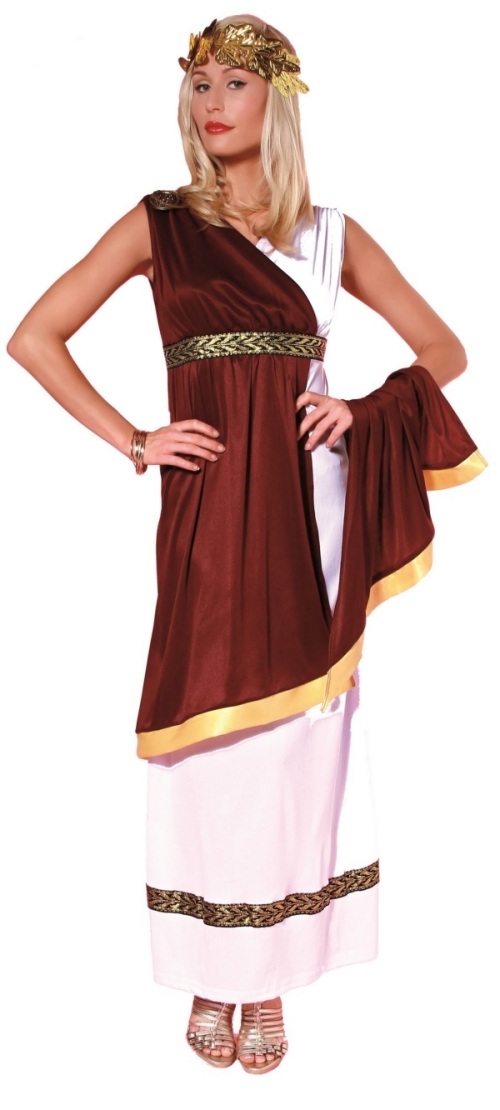 أزياء كرنفال رخيصة للسيدات فستان روماني إكليل الغار