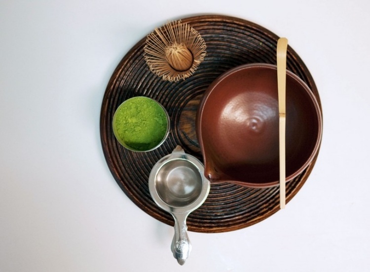 مجموعة هدايا شاي الماتشا الخضراء اليابانية