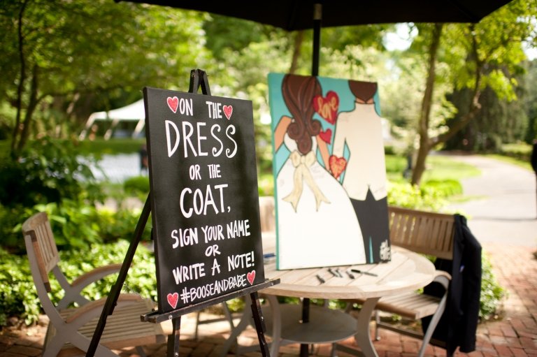 كتاب ضيف حفل زفاف بديل مضحك ملصق طاولة خشبية كرسي خشبي التخطيط لحفل الزفاف في الحديقة