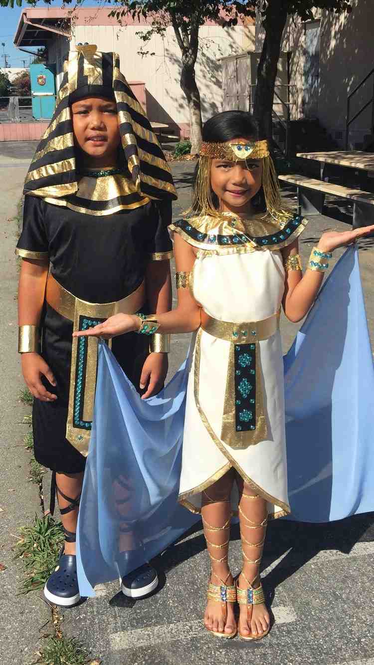 كرنفال ازياء الفرعون المصرى للاطفال
