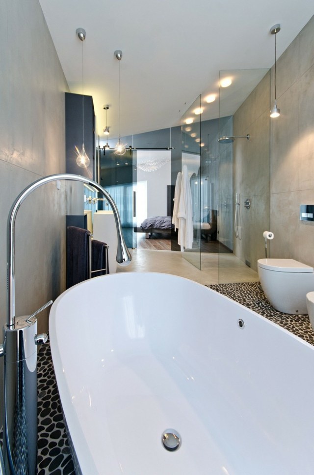 أضواء سقف المرحاض السيراميك تصميم الحمام ألواح حجرية