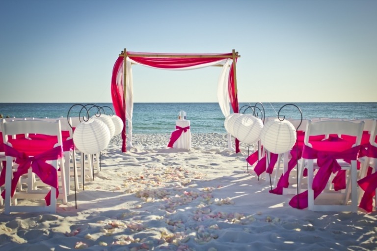 الزواج من أفكار مذبح الزفاف الشاطئ