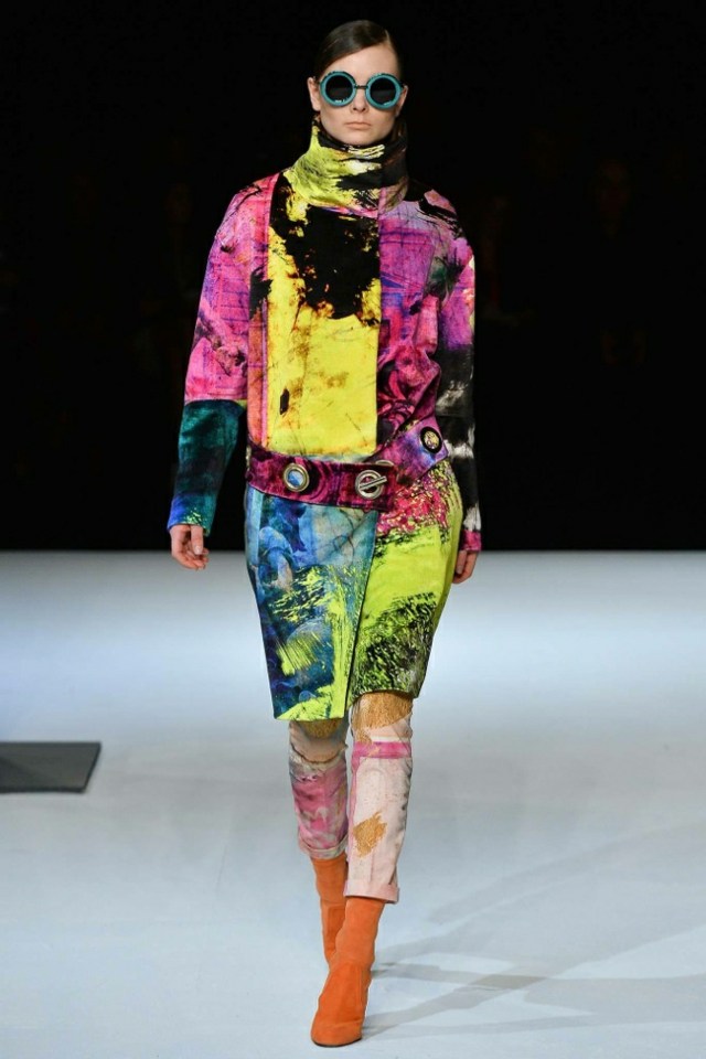 أزياء الشتاء طباعة ملونة just-cavalli8