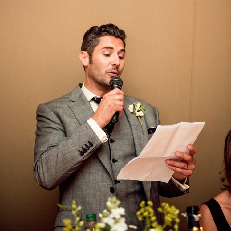 خطاب زفاف-أفضل رجل-مضحك-مبدع-جعل نفسك-الملاحظات