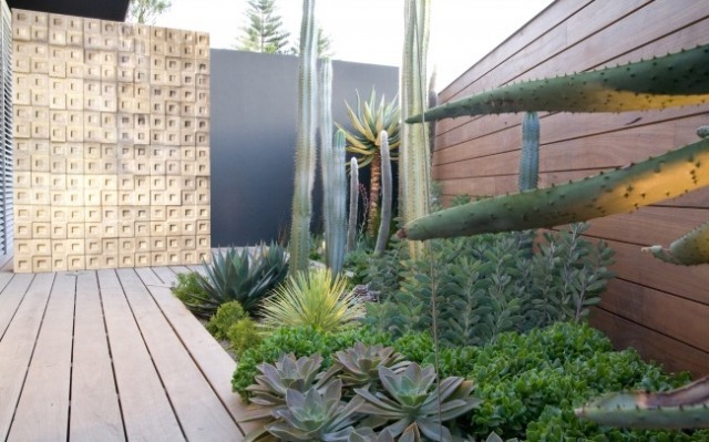وضعت حديقة زن الحضرية على ساحل أستراليا مع وضع ألواح خشبية التصميم