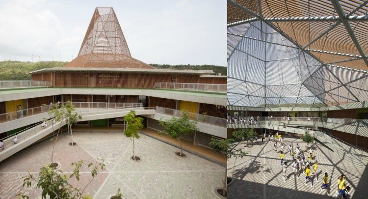 التفاعلية-التعلم-المدرسة-العمارة-كولومبيا
