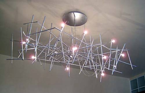 Πολυέλαιοι LED για τεντωμένες οροφές