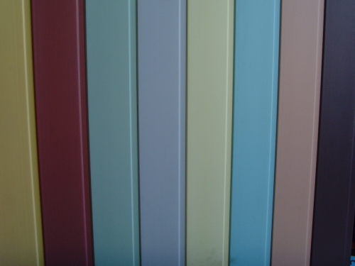 צבעים של לוחות תקרה מפלסטיק