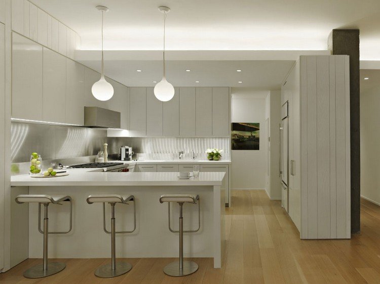إضاءة المطبخ-التخطيط-مساحة العمل-الإضاءة-المطبخ